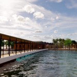 L'école les bassins dessin 3D